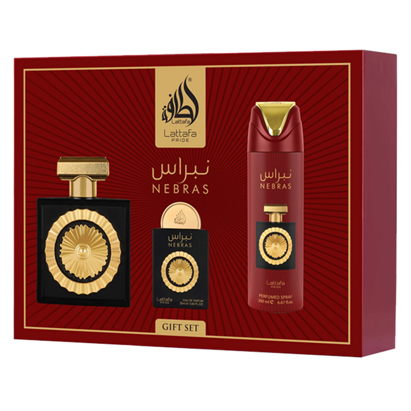 Lattafa Pride Giftset Nebras – 3pc