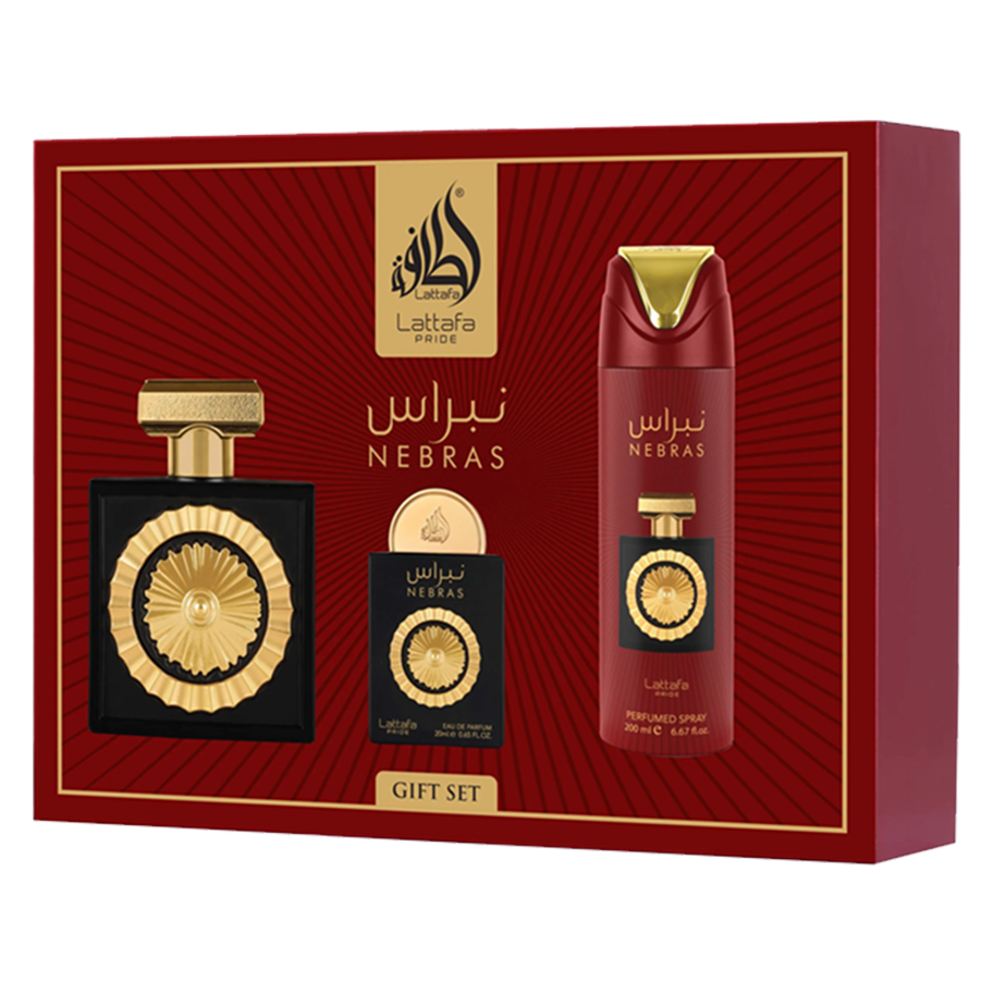 Lattafa Pride Giftset Nebras – 3pc